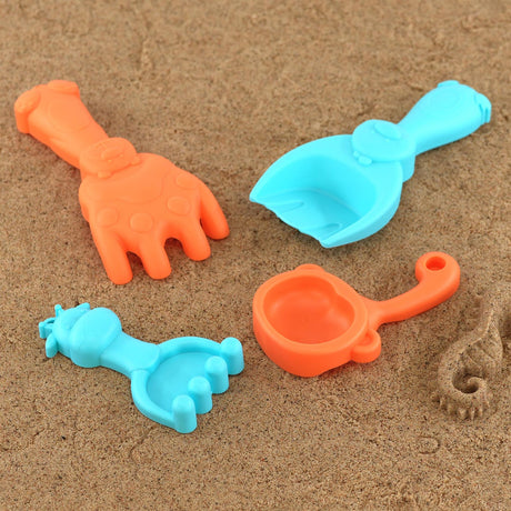 Sand Truck & Accessories Set 16 Pieces by The Magic Toy Shop - UKBuyZone