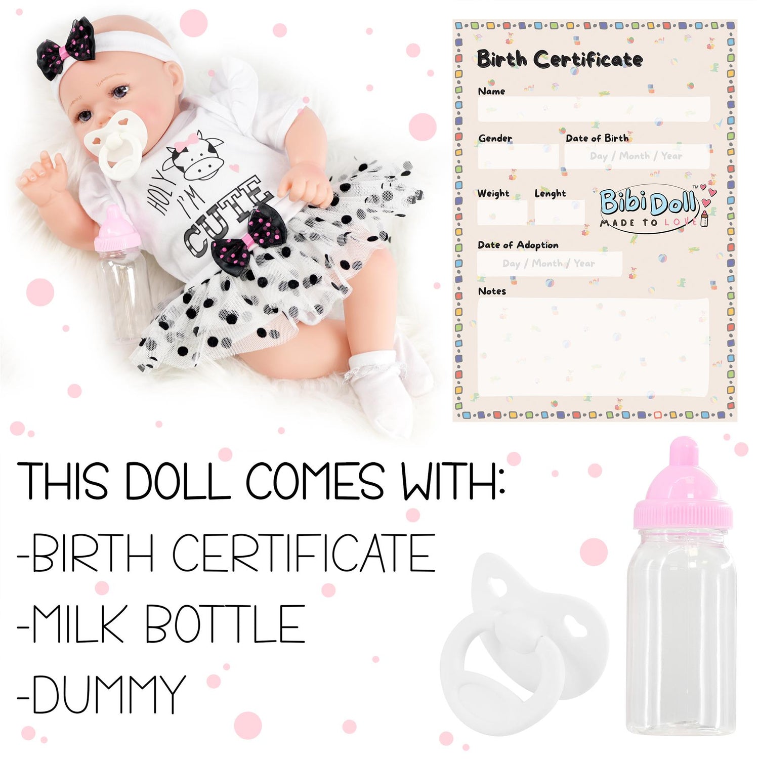 BiBi Reborn Doll Awake Girl "Jasmine" (43 cm / 17") by BiBi Doll - UKBuyZone