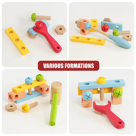 Kids Tool Set 17Pcs by The Magic Toy Shop - UKBuyZone