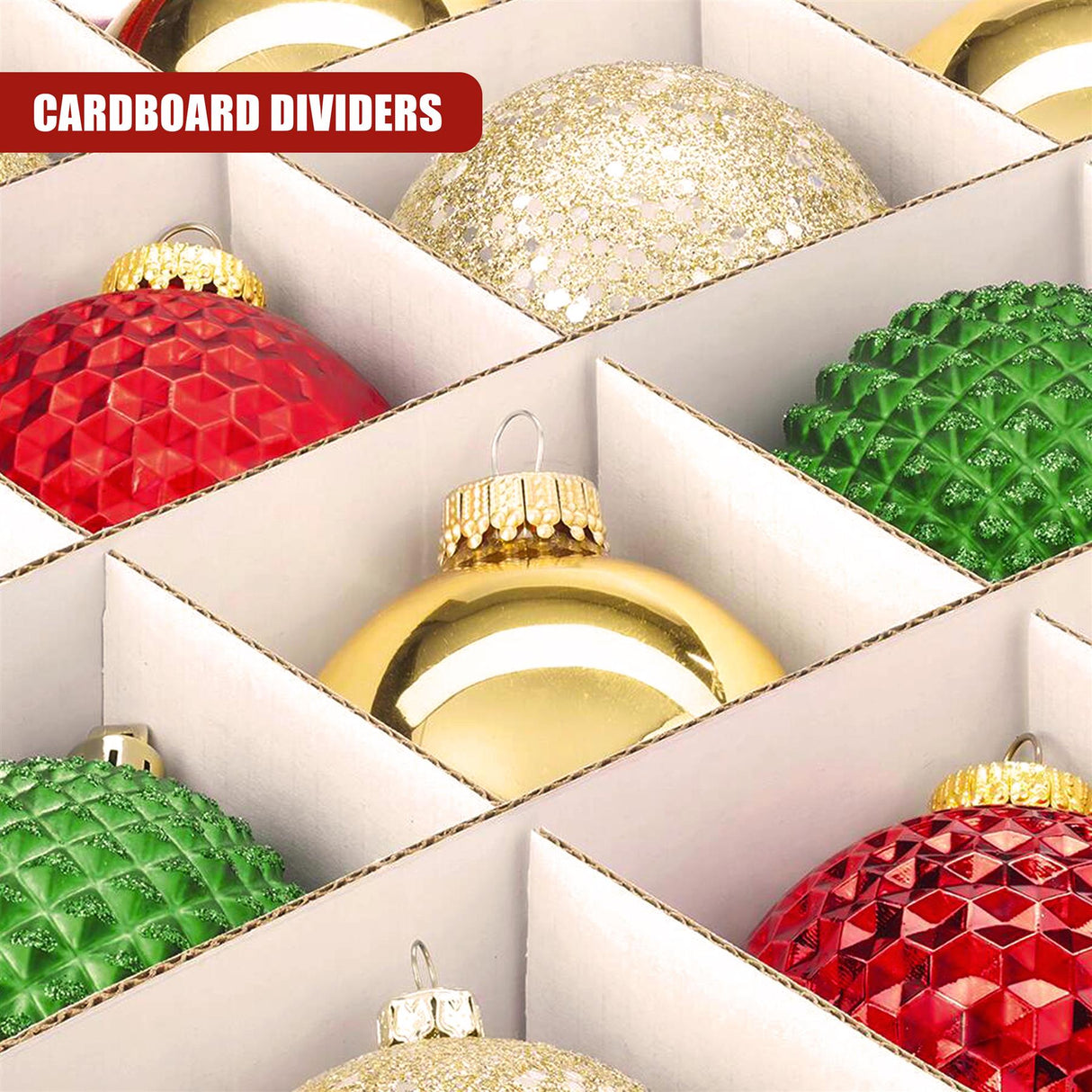 32 Christmas Baubles Storage Box