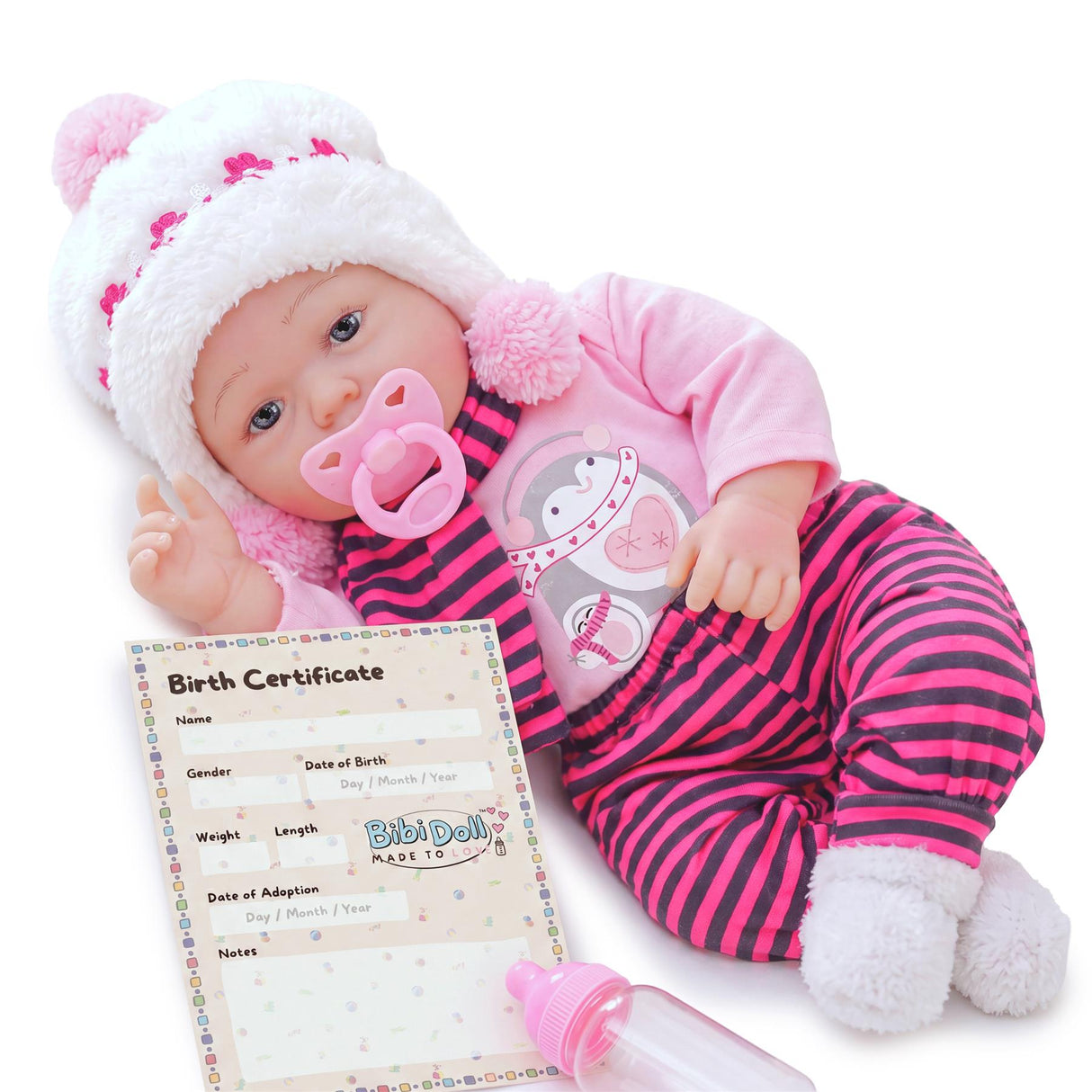 BiBi Reborn Awake Girl "Snowflake" (43 cm / 17")