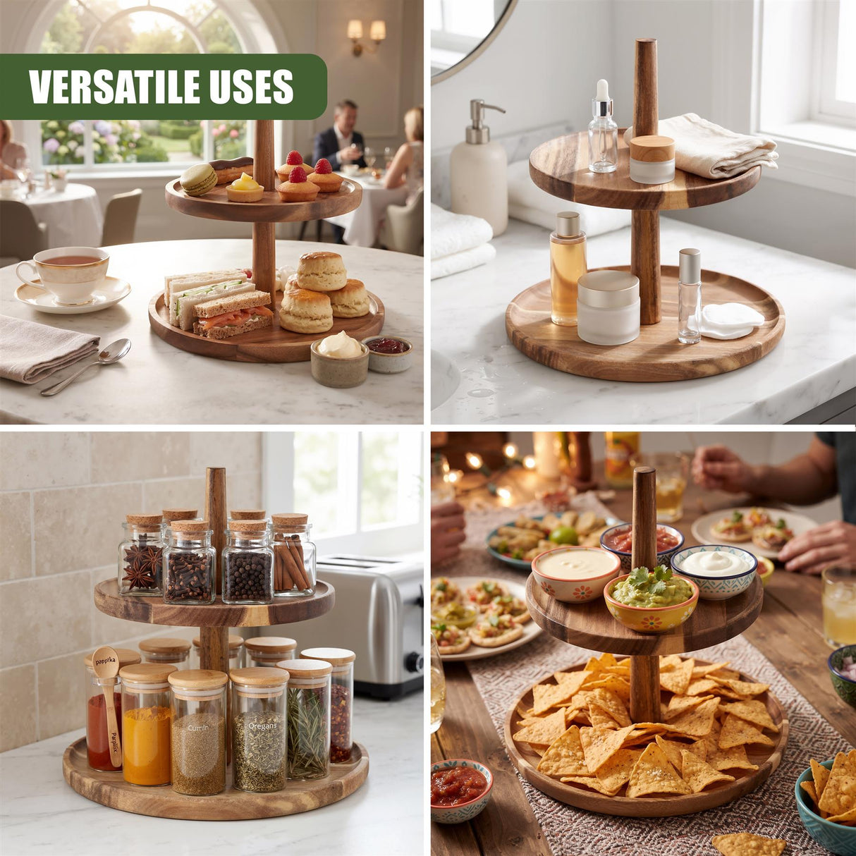 2-Tier Cupcake Stand