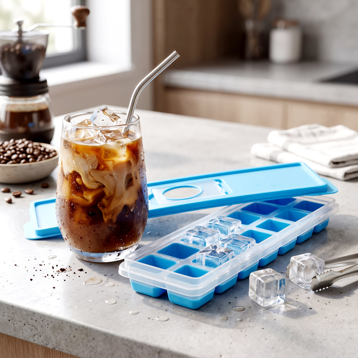 Ice Cube Trays with Lids