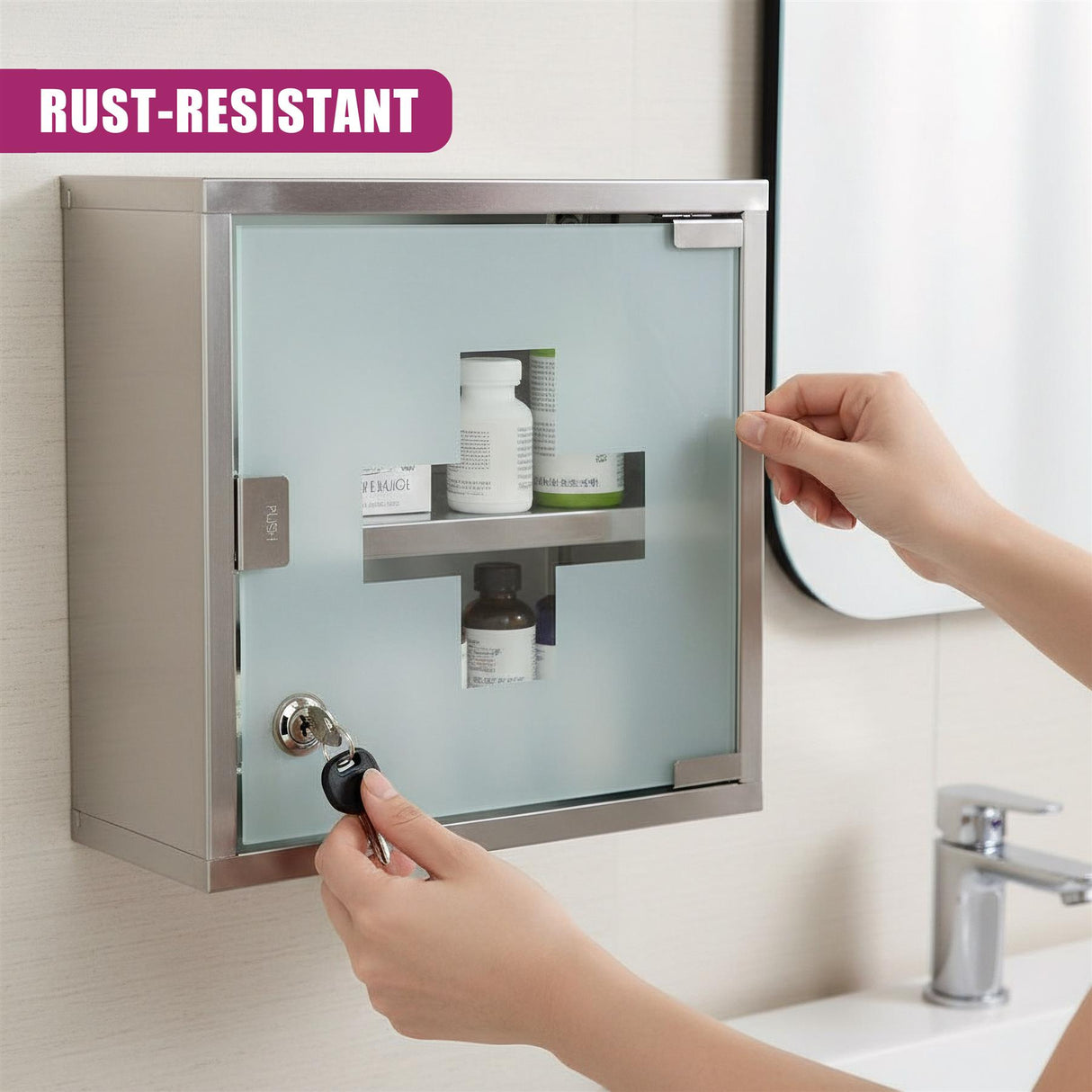 Wall Mountable Medicine Cabinet