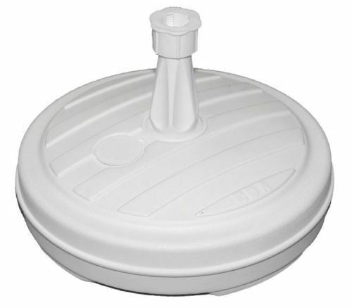 White Parasol Base, 13L by GEEZY - UKBuyZone