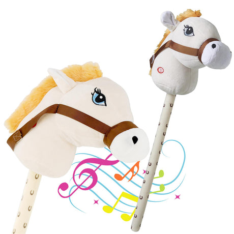 Cream Hobby Horse by The Magic Toy Shop - UKBuyZone