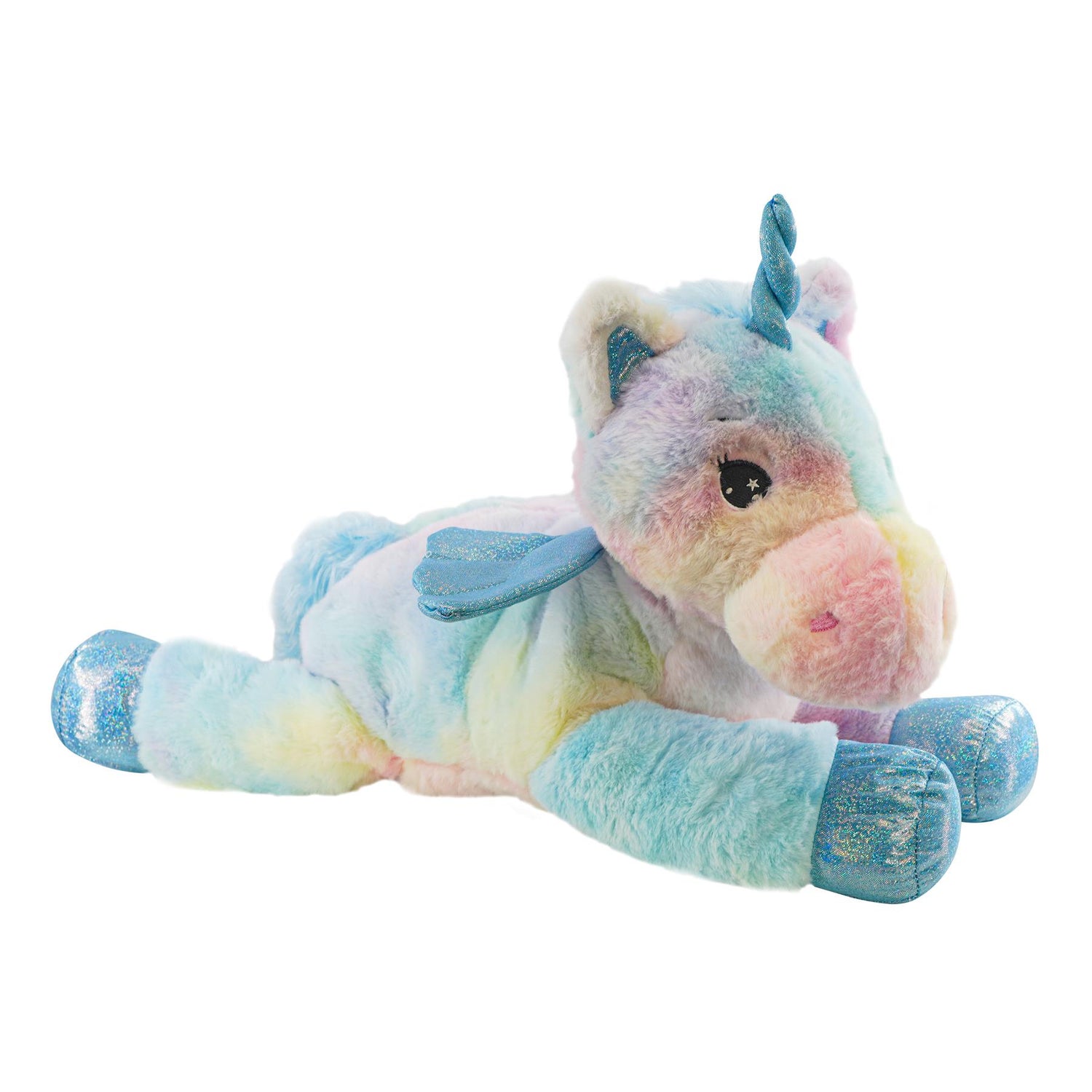 Unicorn with Sparkling Wings - Soft Toy by The Magic Toy Shop - UKBuyZone