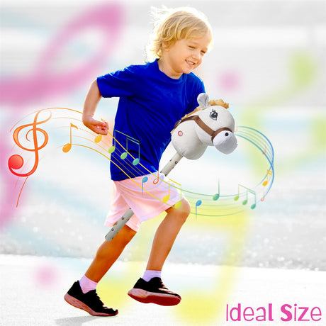 Cream Hobby Horse by The Magic Toy Shop - UKBuyZone