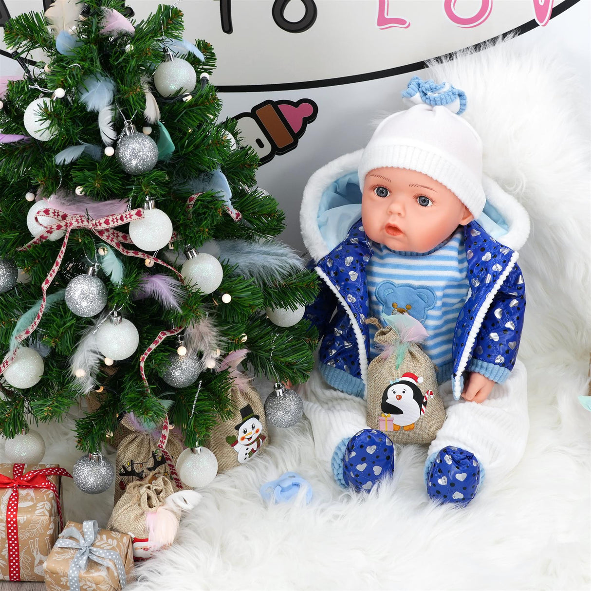 BiBi Baby Doll "Navy" (50 cm / 20") by BiBi Doll - UKBuyZone