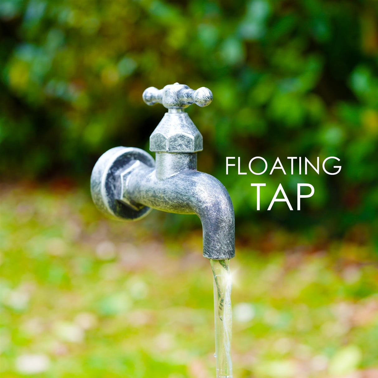 Tap Design Water Feature Outdoor With LED by GEEZY - UKBuyZone