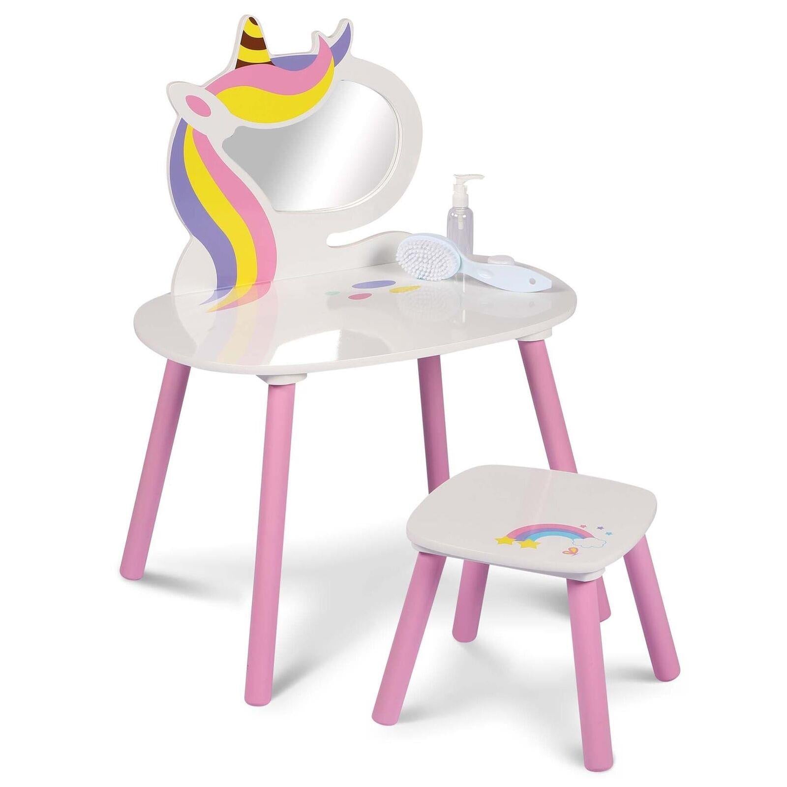 Unicorn Vanity Table Set