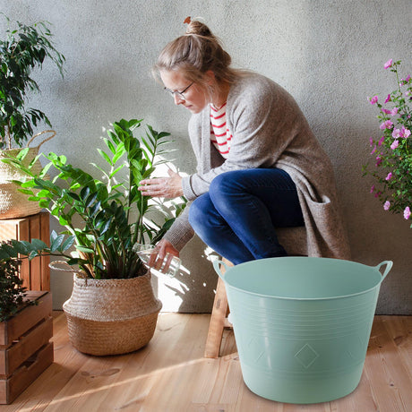 Flexi Tub 40L Home Garden Laundry Basket by GEEZY - UKBuyZone