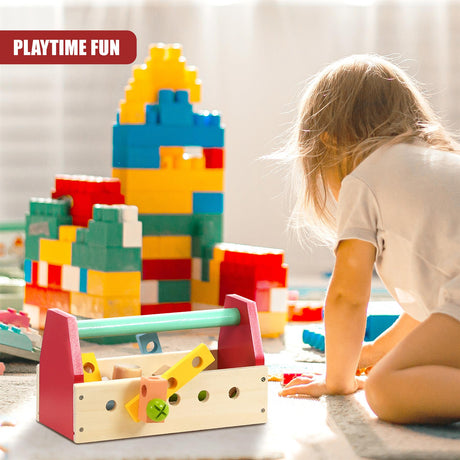 Kids Tool Set 17Pcs by The Magic Toy Shop - UKBuyZone
