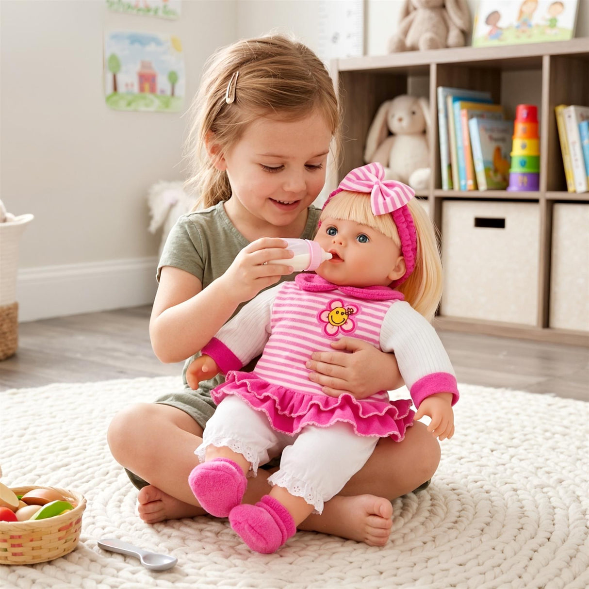 BiBI Chubby Baby Girl Doll (60 cm / 24")