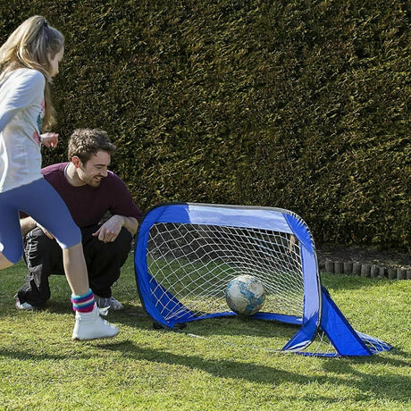 Pop Up Football Goal Indoor/Outdoor Soccer Goal by The Magic Toy Shop - UKBuyZone