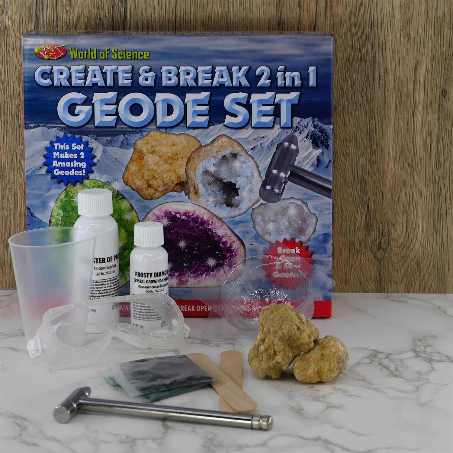 Make Your Own Geodes Science Set by The Magic Toy Shop - UKBuyZone