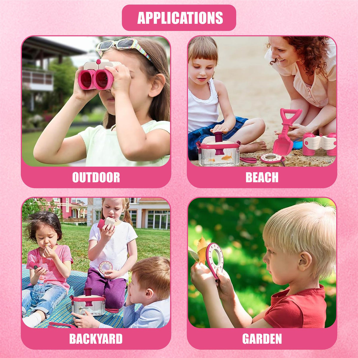 Kids Adventure Kit for Girls by The Magic Toy Shop - UKBuyZone