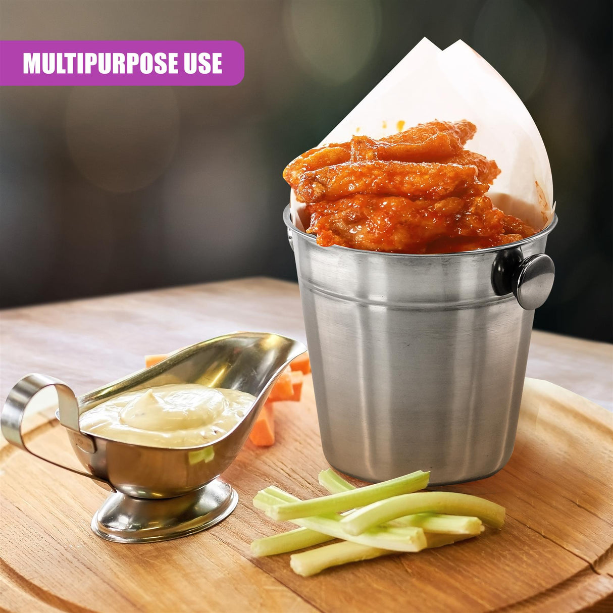 Mini Ice Bucket with Handles by GEEZY - UKBuyZone