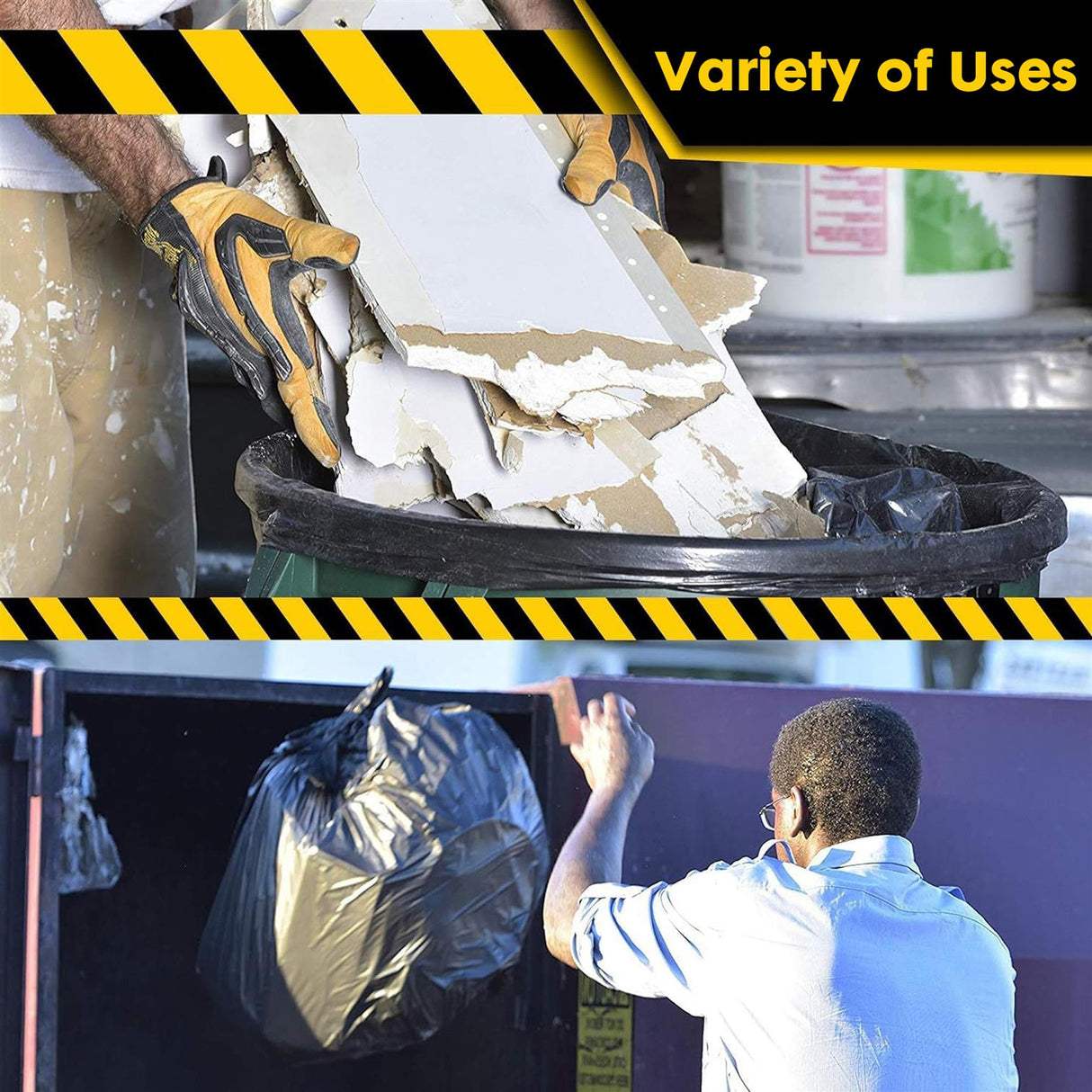 Black Bin Bags