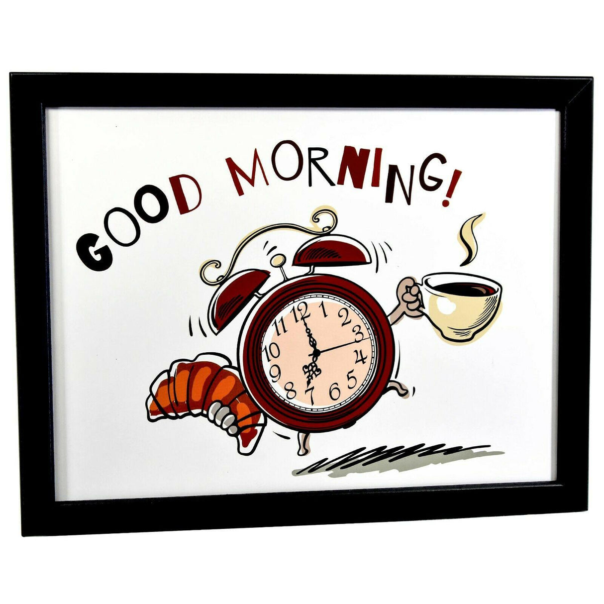 Lap Tray With Bean Bag Cushion (Good Morning) by Geezy - UKBuyZone