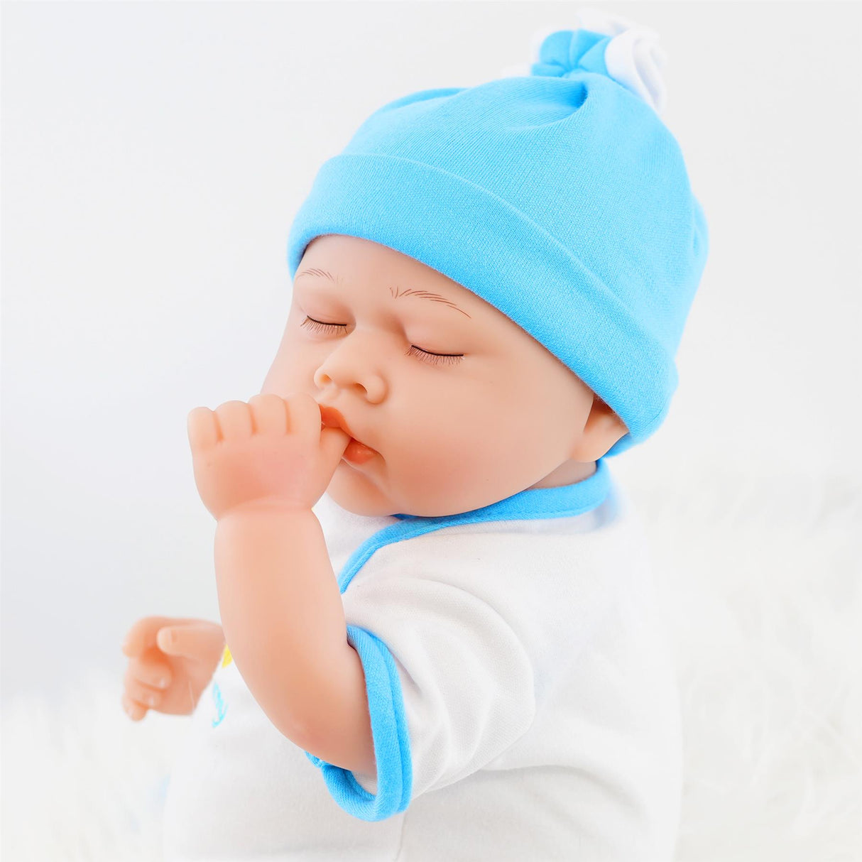 BiBi Doll Reborn Sleeping Boy "Douglas" (43 cm / 17") by BiBi Doll - UKBuyZone