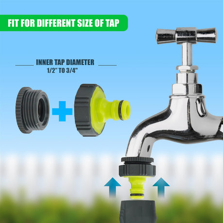 Essential Nozzle Sprayer & Connector Set by GEEZY - UKBuyZone