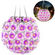 Solar Hanging Flower Ball Light by GEEZY - UKBuyZone