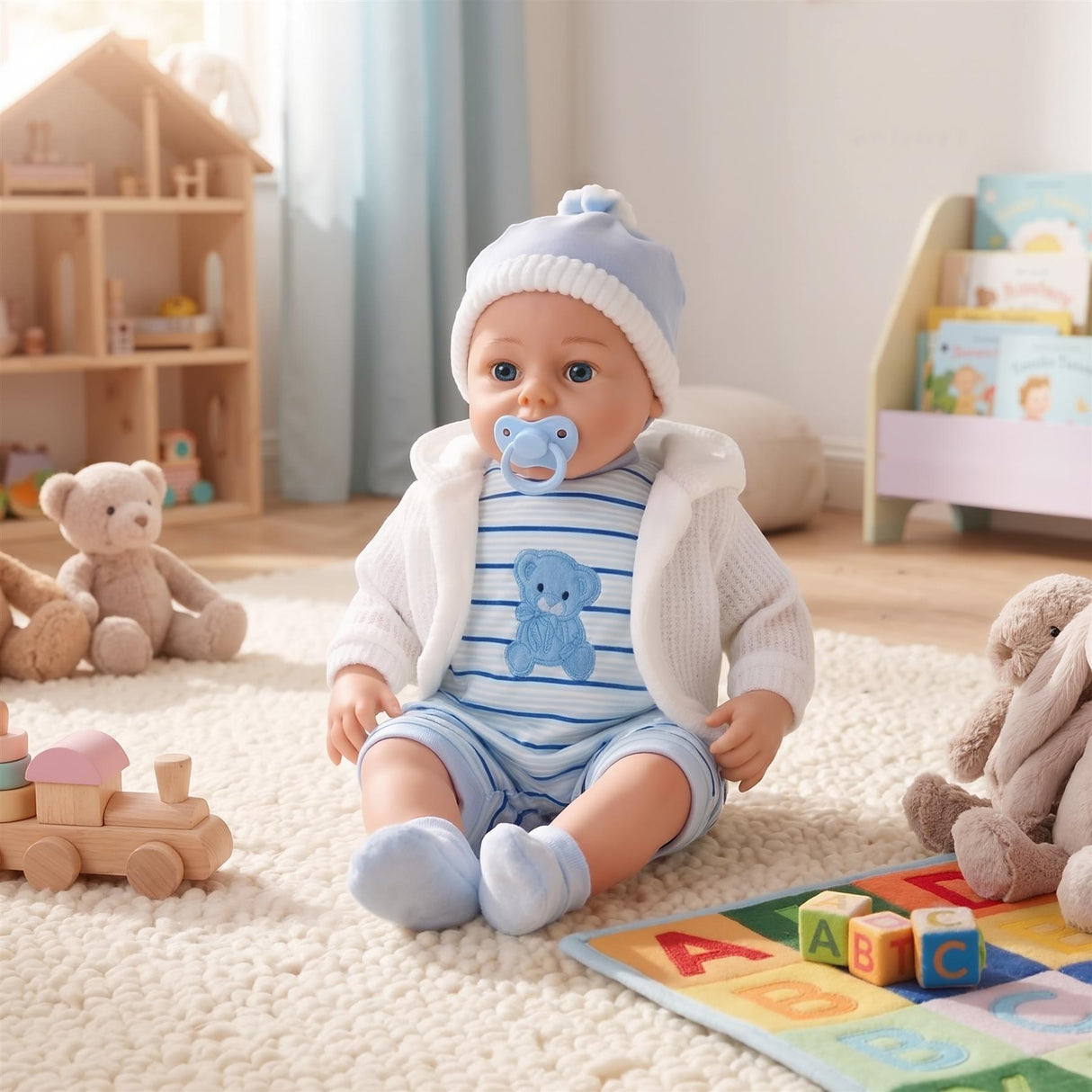 BiBi Baby Doll - Blue (45 cm / 18")