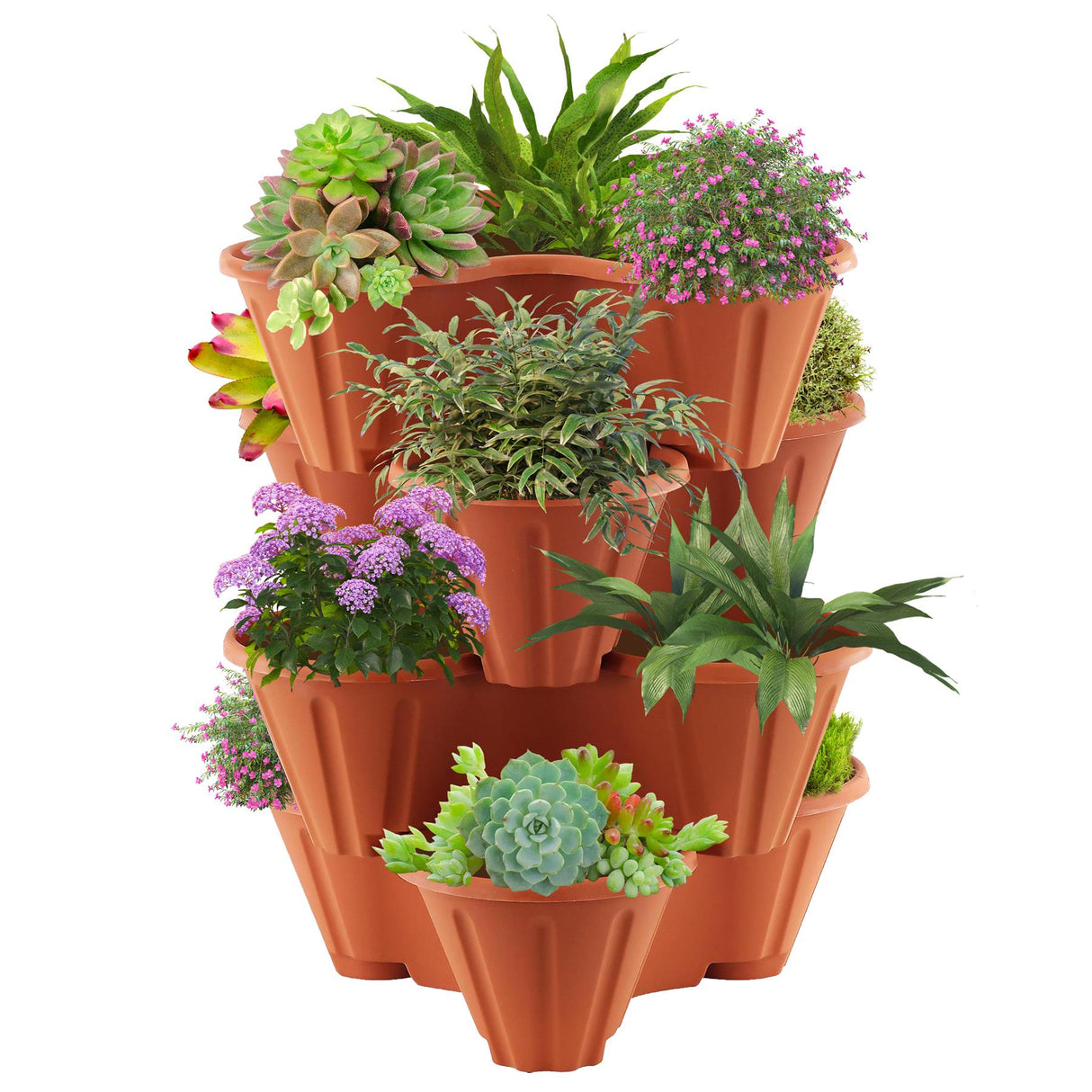 Stackable Strawberry Planter by GEEZY - UKBuyZone