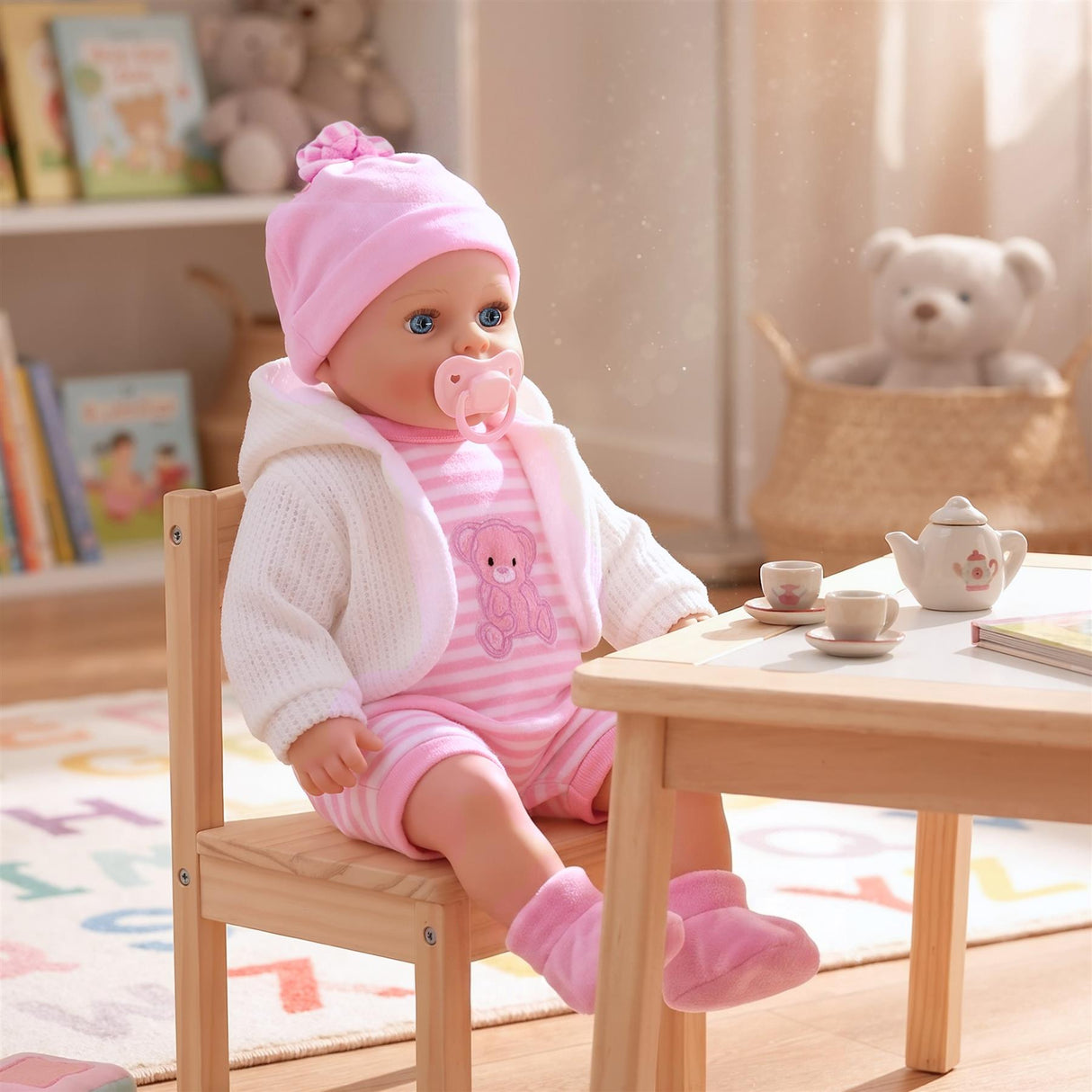 BiBi Baby Doll - Pink (45 cm / 18")
