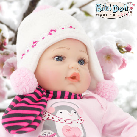 BiBi Reborn Awake Girl "Snowflake" (43 cm / 17") by BiBi Doll - UKBuyZone