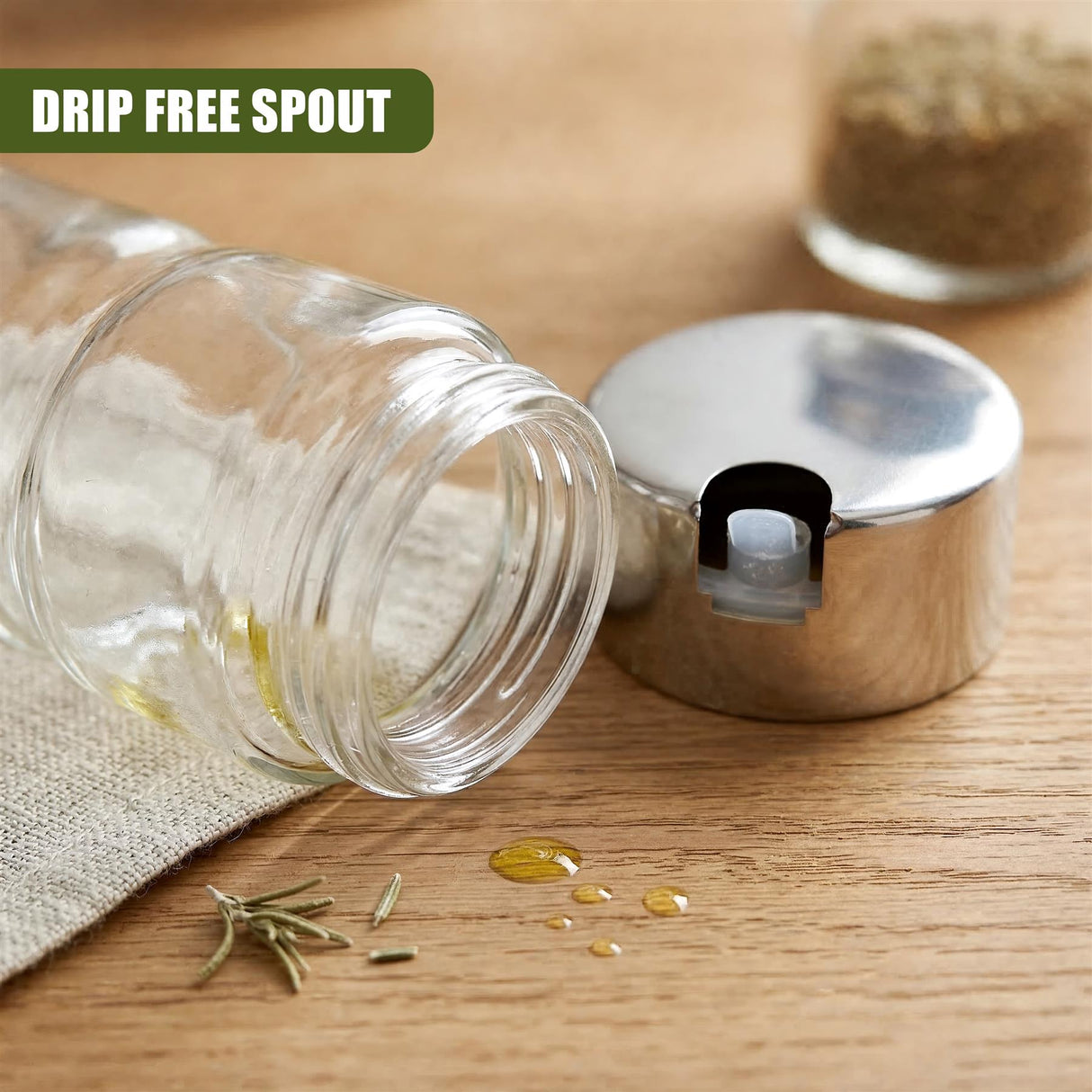 4 Piece Condiment Set