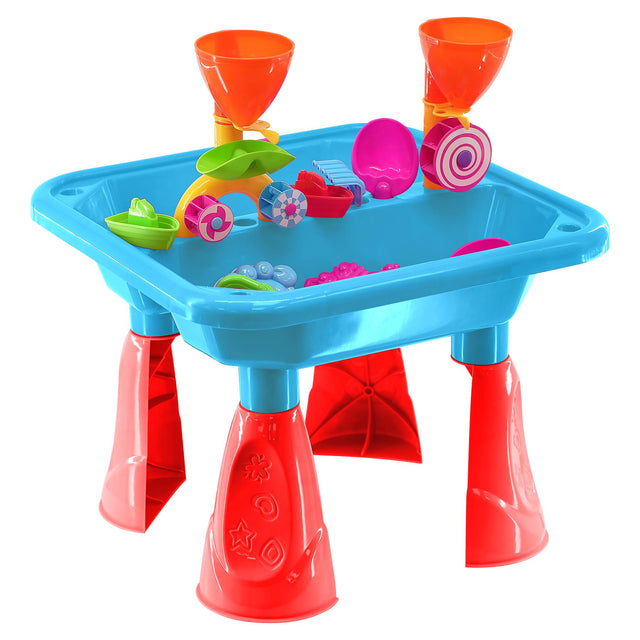 Blue Sand and Water Table Garden Sandpit Play Set by The Magic Toy Shop - UKBuyZone