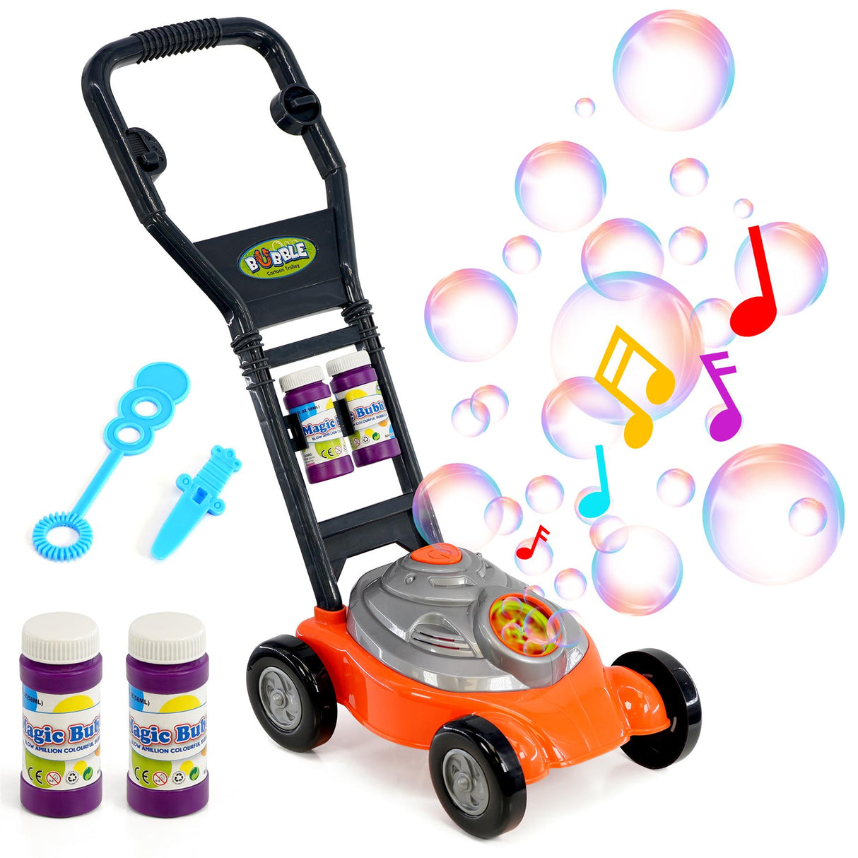 Kids Bubble Mower Bubble Blowing Toy by The Magic Toy Shop - UKBuyZone