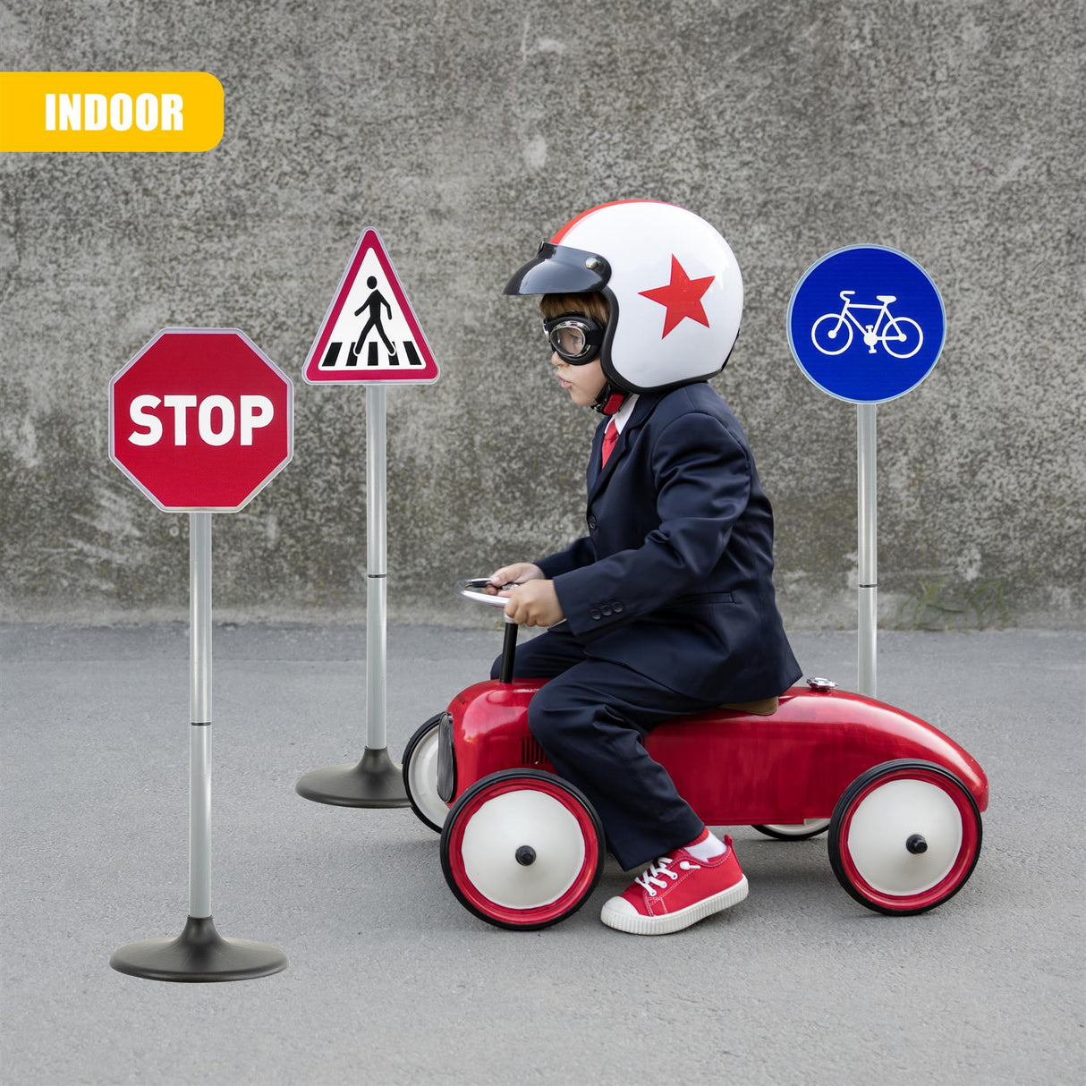 Kids Road Safety Road Signs by The Magic Toy Shop - UKBuyZone