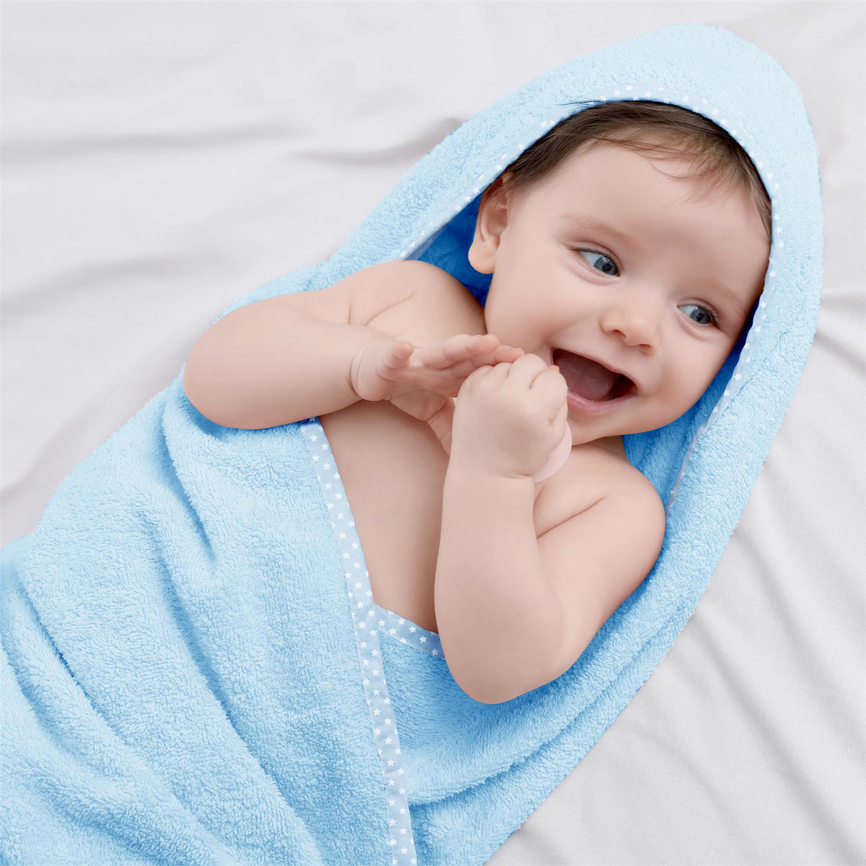 Set of 2 Hooded Baby Bath Towel by GEEZY - UKBuyZone