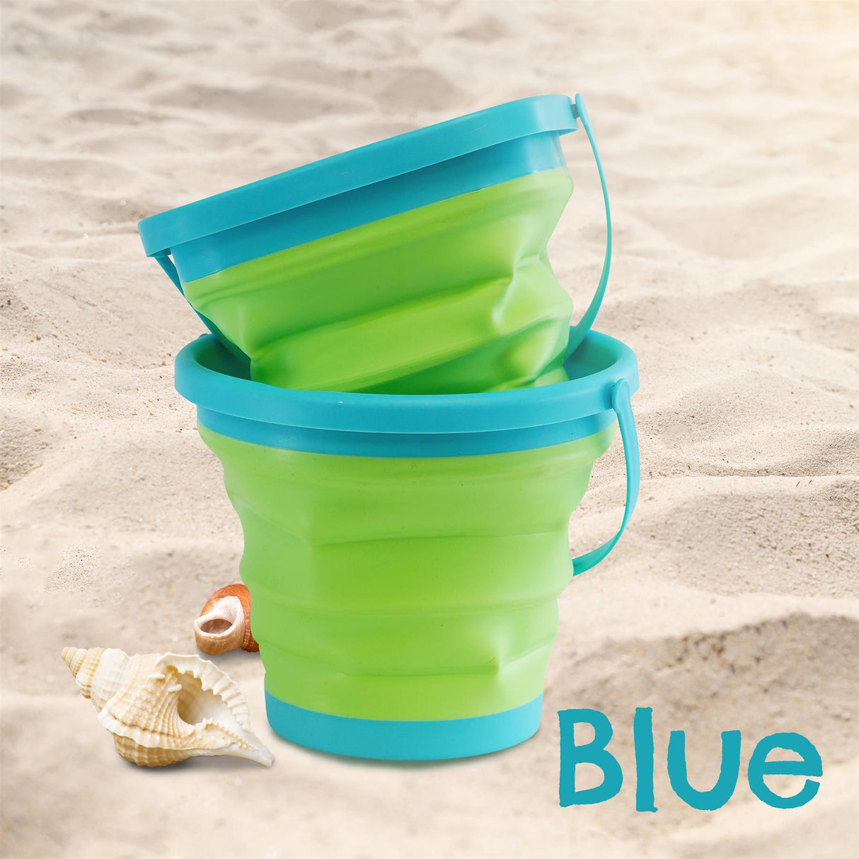 Collapsible Beach Bucket by The Magic Toy Shop - UKBuyZone