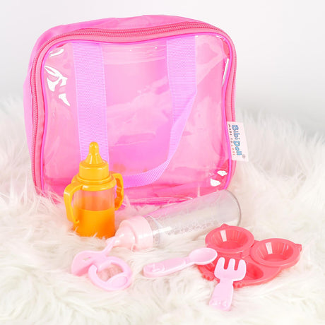 6 in 1 Doll Feeding Set Magic Milk Bottle by BiBi Doll - UKBuyZone