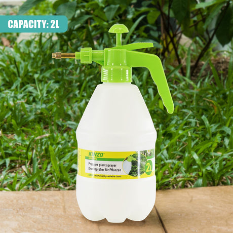 2L Garden Pressure Spray Bottle Plant Water Spray by GEEZY - UKBuyZone