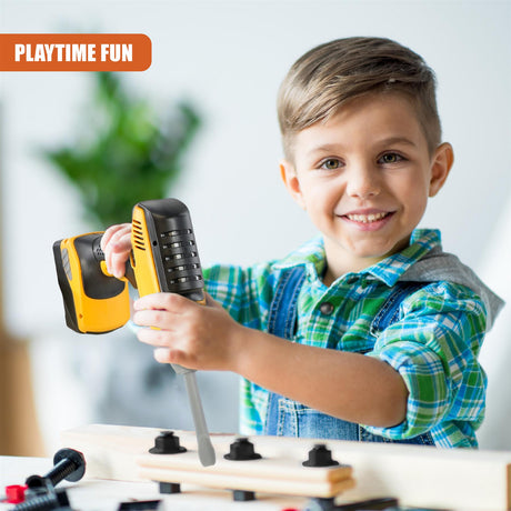 20 Piece Kids Tool Set with Carrying Case by The Magic Toy Shop - UKBuyZone