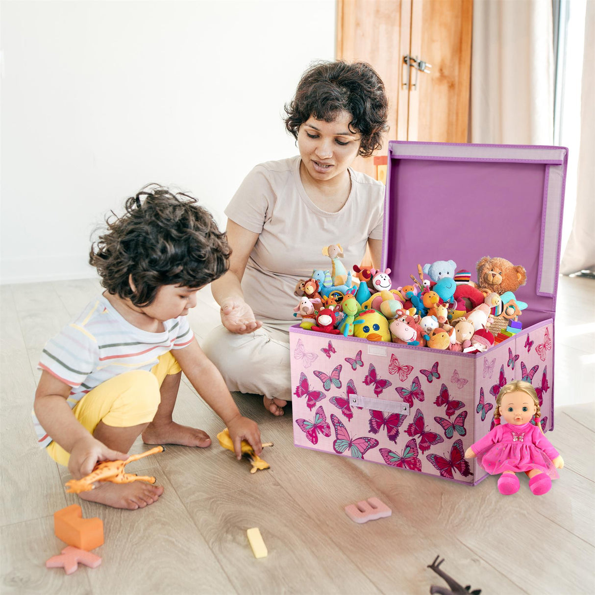 Butterfly Large Storage Box by The Magic Toy Shop - UKBuyZone