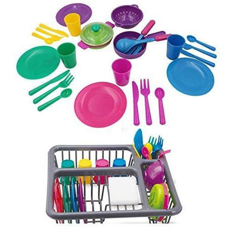 27 Pieces Kitchen Accessories Play Set For Kids by The Magic Toy Shop - UKBuyZone