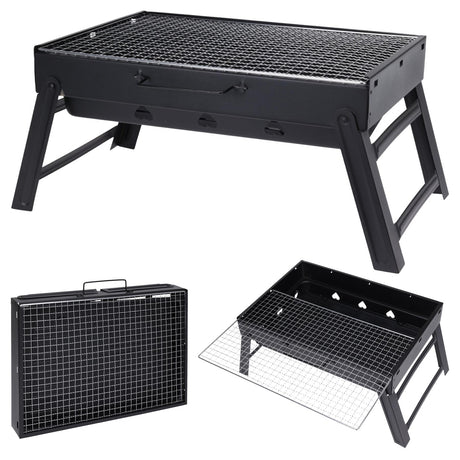Portable Charcoal BBQ Grill by GEEZY - UKBuyZone