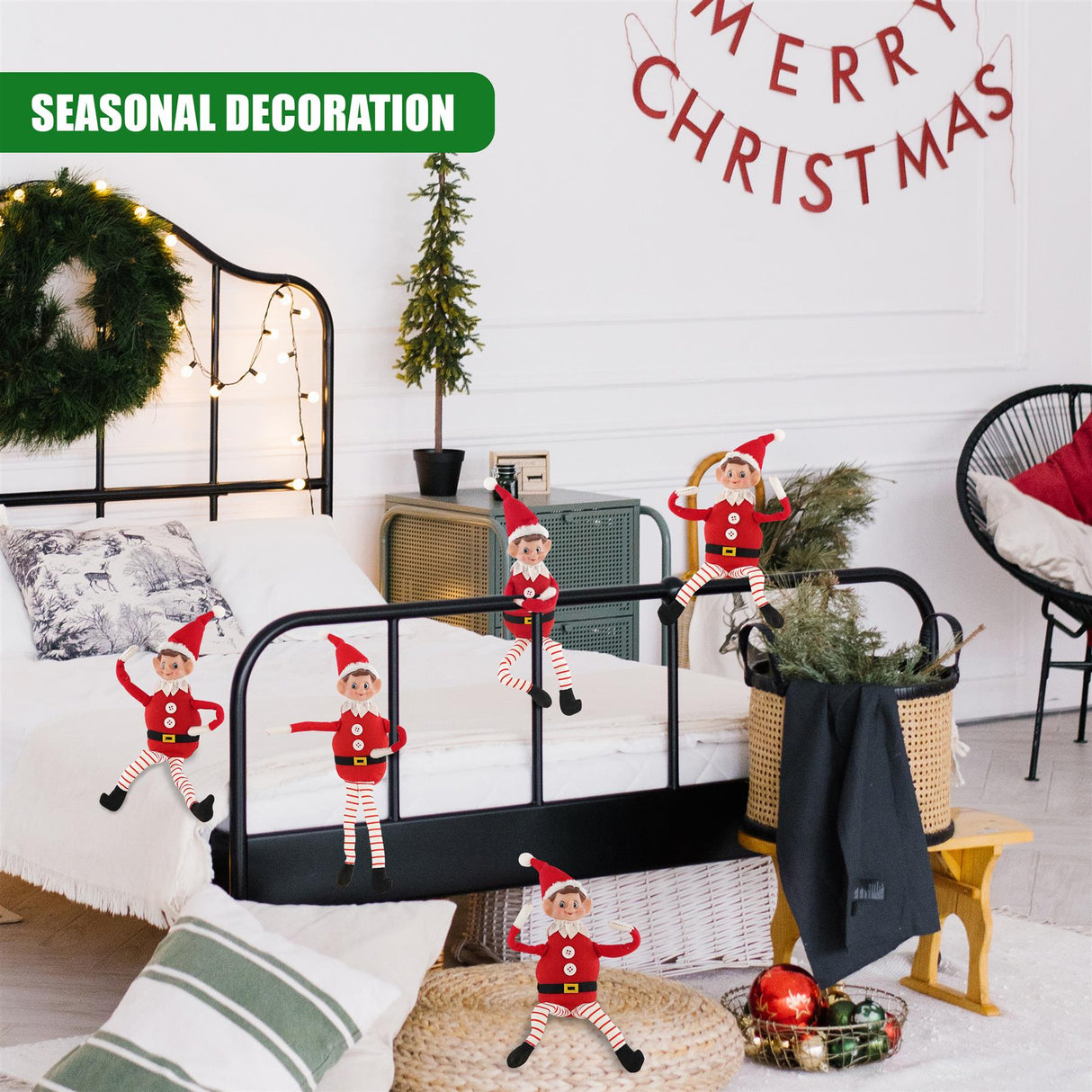 Christmas Elf Plush Toy 35cm by The Magic Toy Shop - UKBuyZone