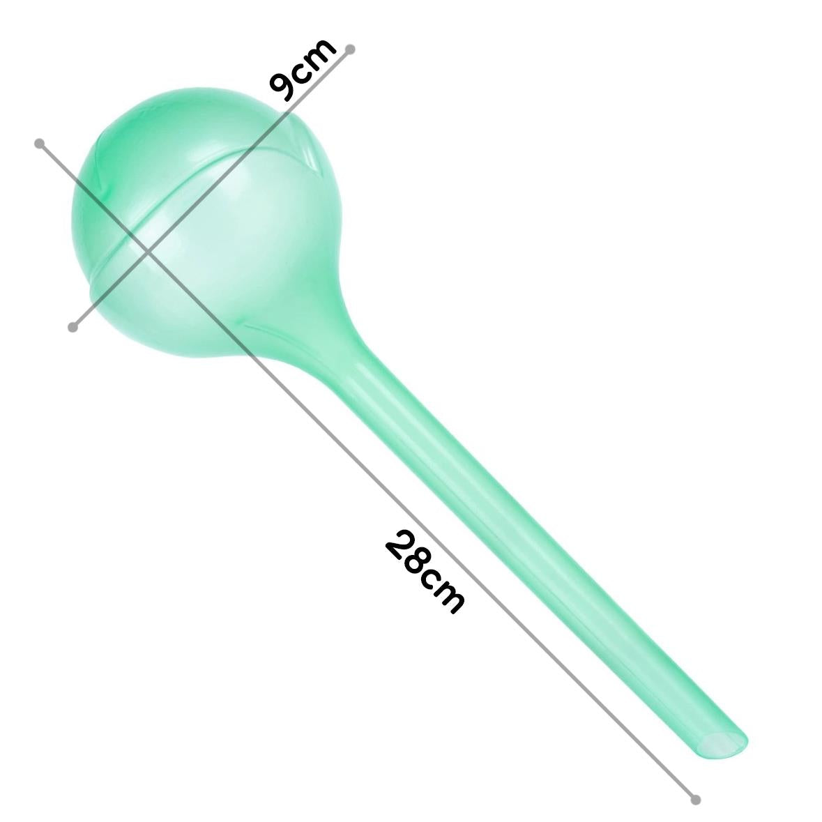 Automatic Plant Watering Green Globes Pack of 2 by GEEZY - UKBuyZone