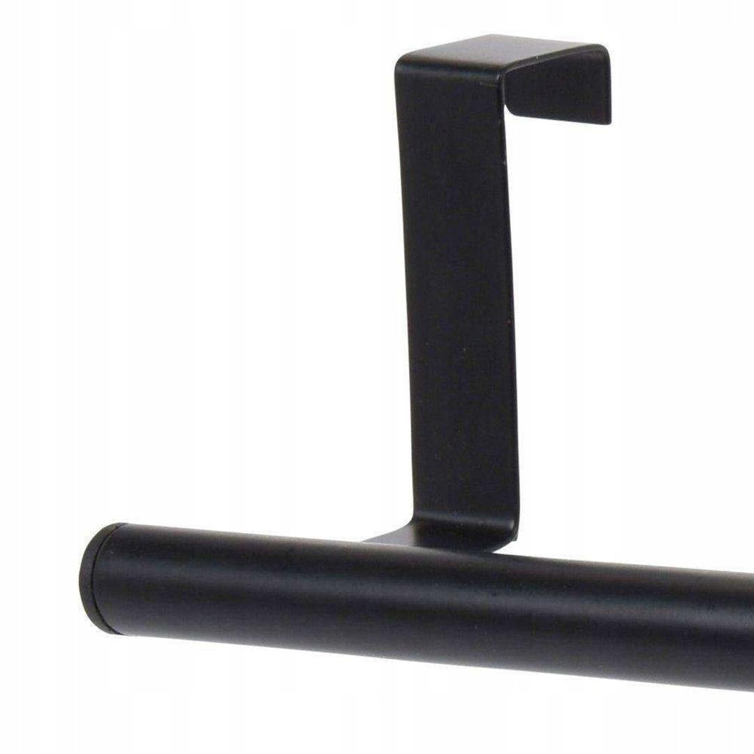 Black metal over-door hanging rack. - UKBuyZone