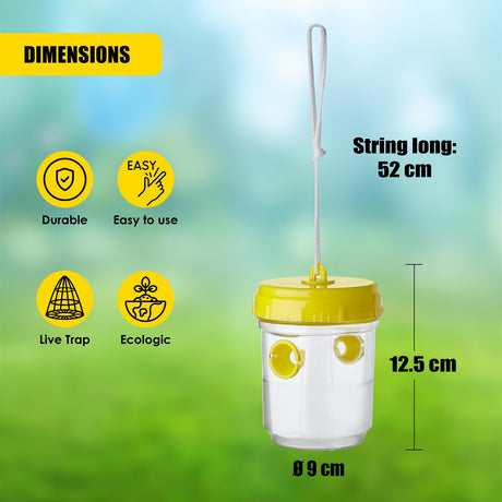 Wasp Trap - Set of 2 by GEEZY - UKBuyZone