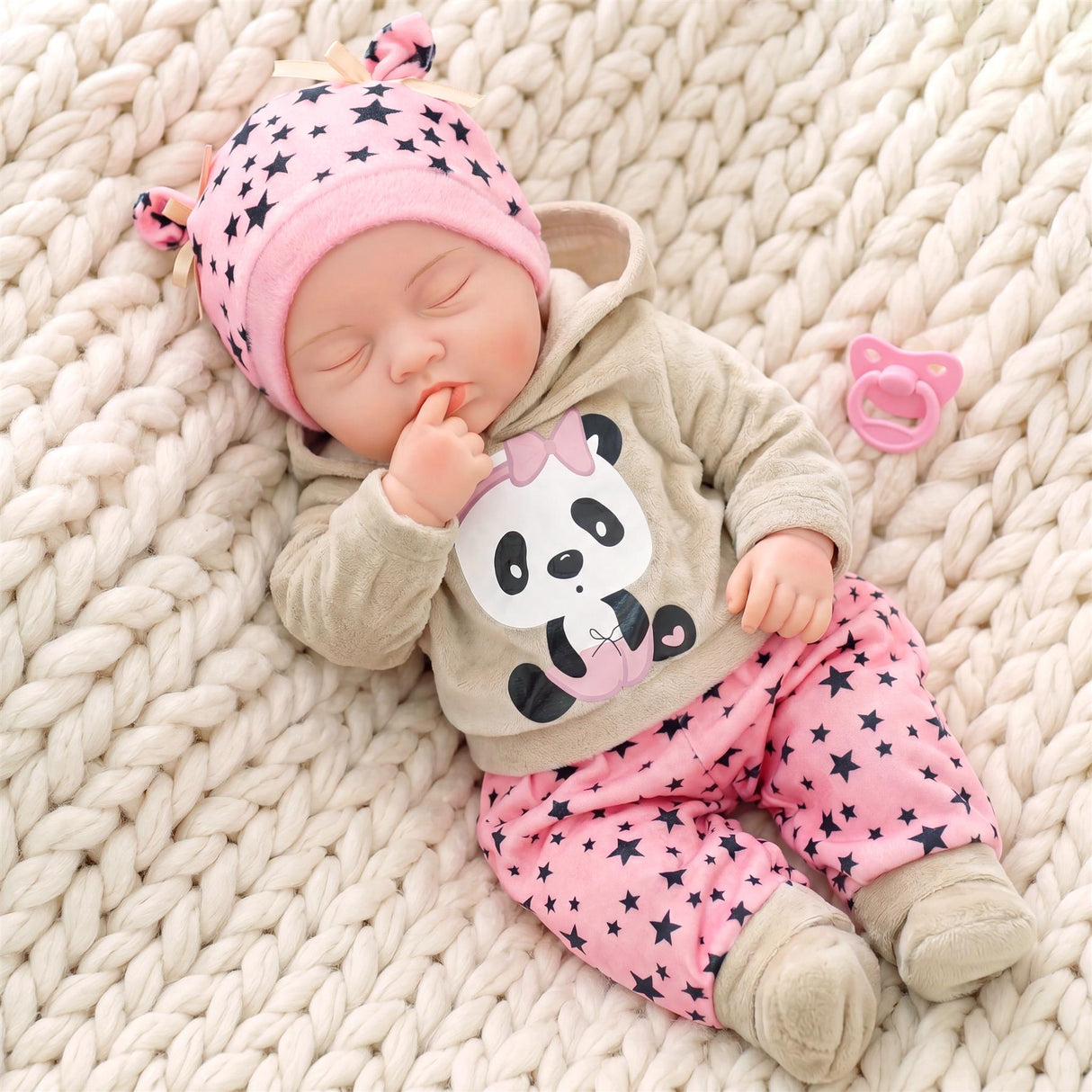 BiBi Baby Doll "Starstruck Panda" (50 cm / 20")
