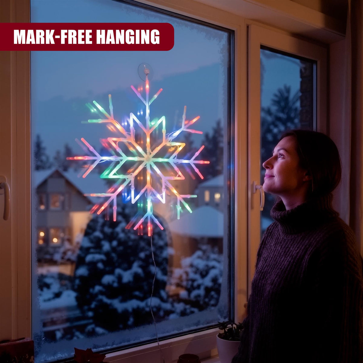 Christmas Snowflake Lights