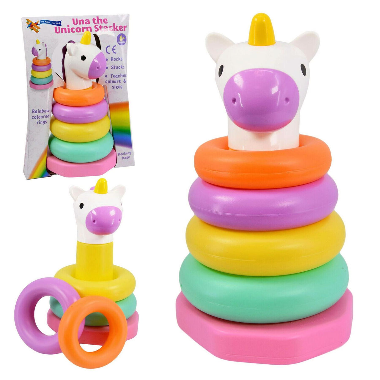 Gerry The Giraffe Stacking Rings